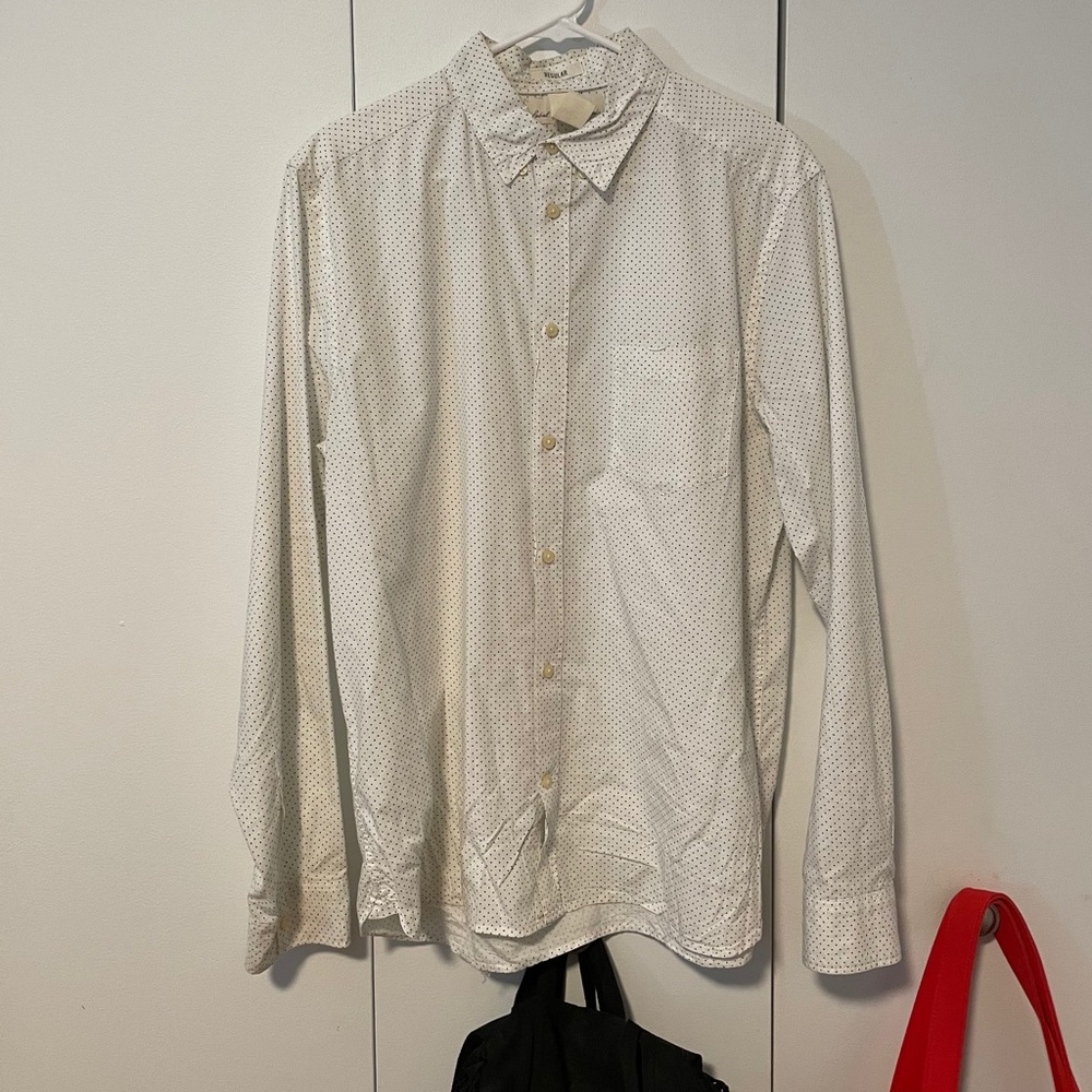 Polka Dot Button Up